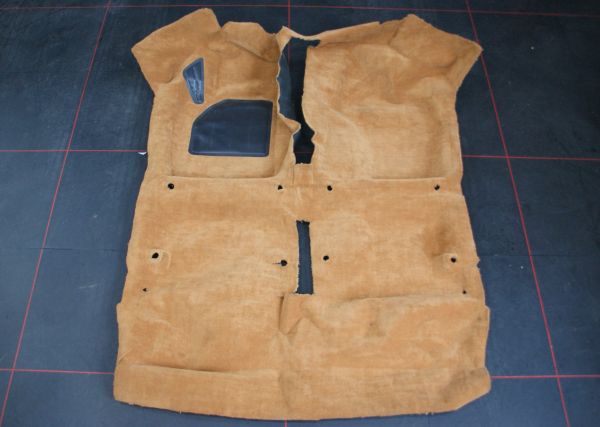 Carpet beige - with Kat / Original manufacture!